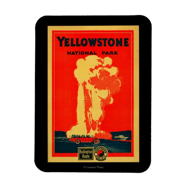 Imán Yellowstone, Poster de publicidad de la vieja fe (Vertical)