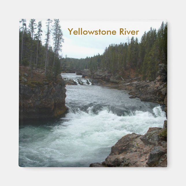 Imán Yellowstone River Magnet (Frente)