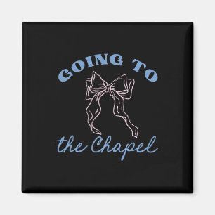 Imán Yendo a la capilla me voy a casar Coquette Bodas
