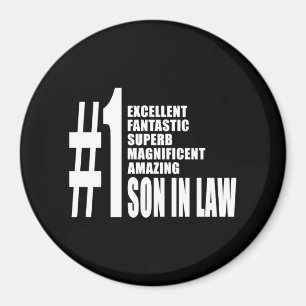 Imán Yernos frescos: Yerno del número uno