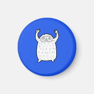Imán Yeti Azul