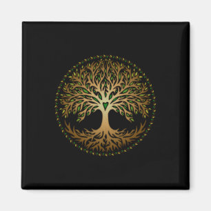 Imán Yggdrasil, Celta, Árbol, Vida, Norse, Mitología,