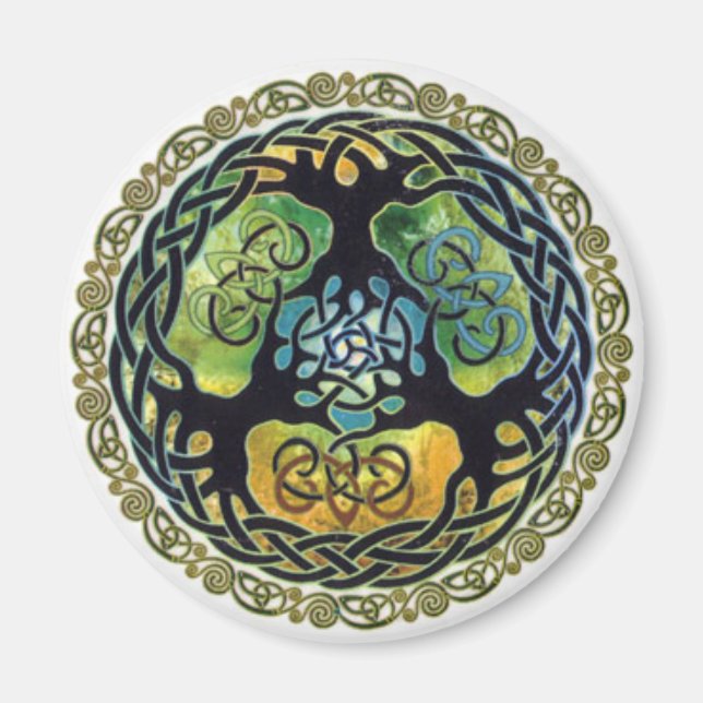 Imán Yggdrasil /Tree of Life Magnet (Frente)