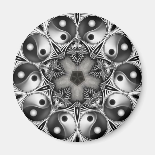 Imán Yin y Yang (Frente)