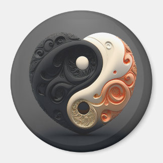 Imán Yin y yang