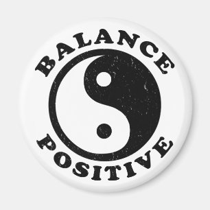 Imán Yin Yang Balance de Vida Positiva Zen