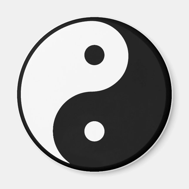 Imán Yin Yang Fridge Magnet (Frente)