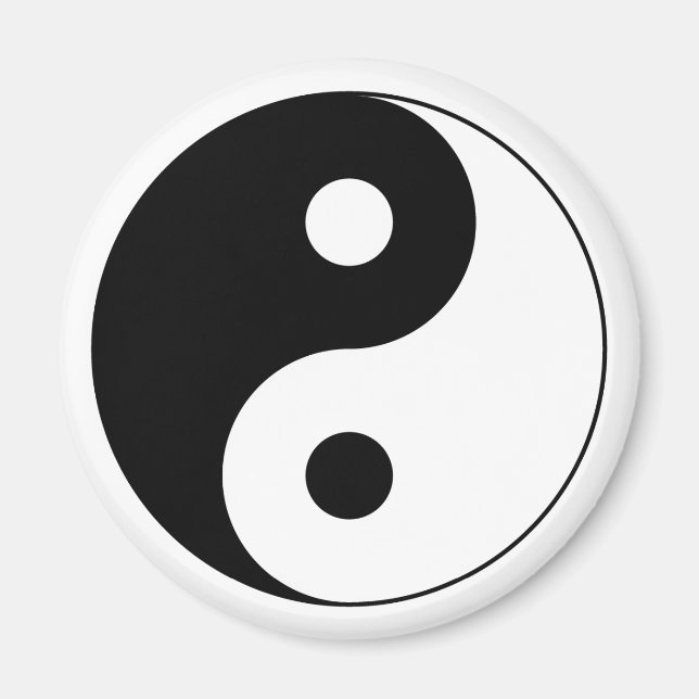 Imán Yin Yang Magnet (Frente)