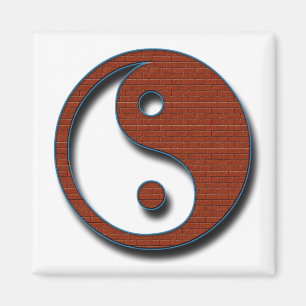 Imán Yin Yang por Shirley Taylor