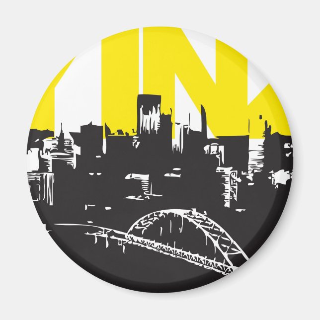 Imán Yinz Pittsburgh (Frente)