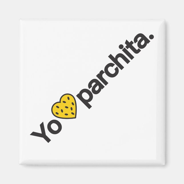 Imán Yo Amo Parchita Magnet (Frente)