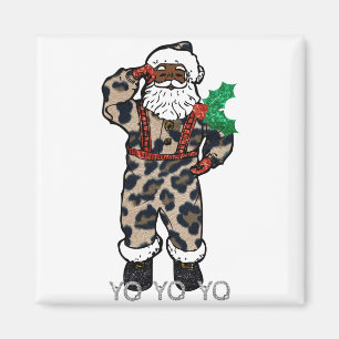 Imán yo black santa