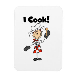 Imán Yo cocino - Chef femenina