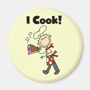 Imán Yo cocino - Chef masculino