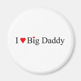 Imán Yo corazón a papá grande