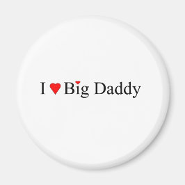 Imán Yo corazón a papá grande