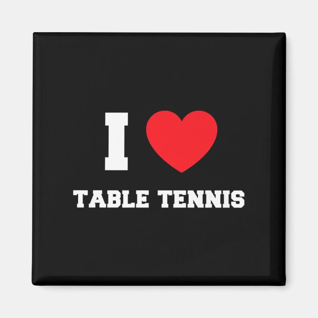 Imán Yo golpearía ese tenis de mesa (Frente)