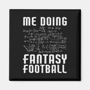 Imán Yo haciendo el divertido draft de fútbol fantástic