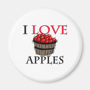 Imán Yo manzanas de amor