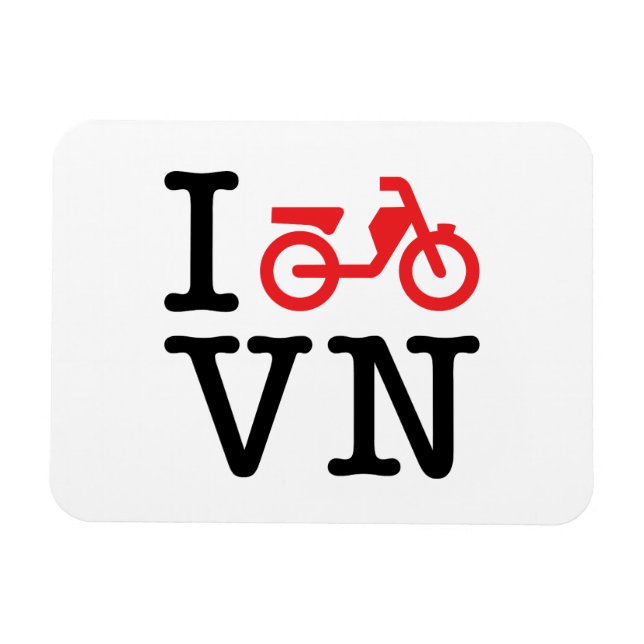 Imán Yo moto Vietnam (Horizontal)