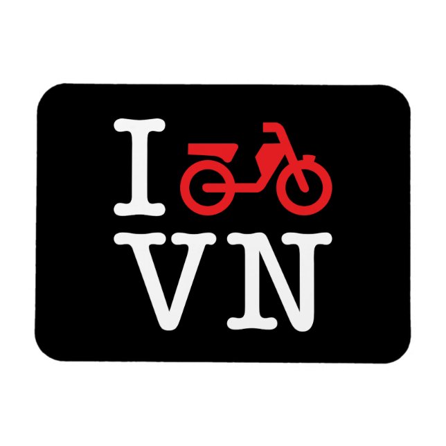 Imán Yo moto Vietnam (Horizontal)