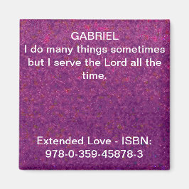 Imán Yo sirvo al Señor todo el tiempo.