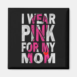 Imán Yo uso rosa para mi madre el examen de concienciac