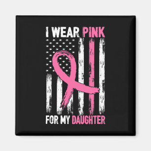 Imán Yo Uso Rosa Para Mis Hijas Conciencia De Cáncer De