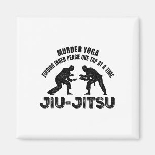 Imán Yoga Asesino Paz Interior Jiu-jitsu Divertido Grap