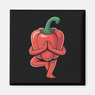 Imán Yoga de Pimiento Morrón