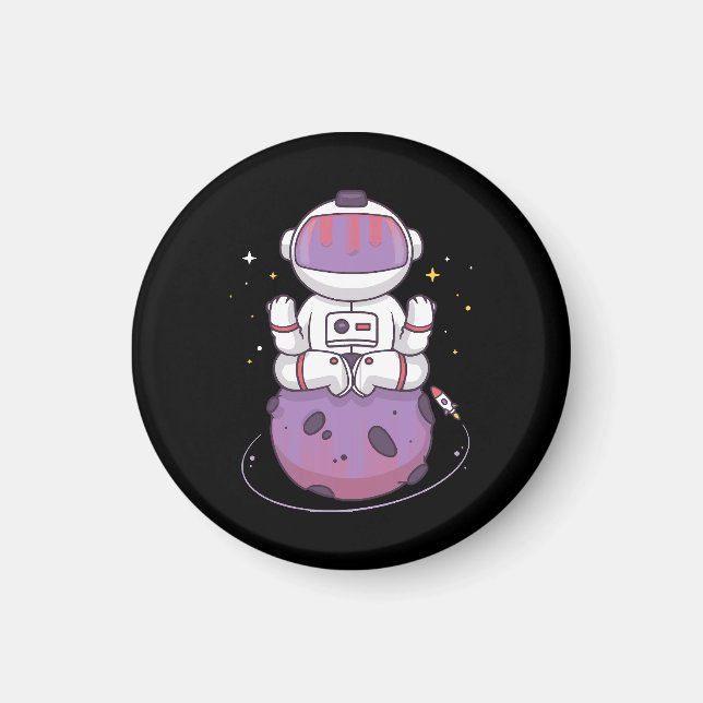 Imán Yoga Espacial  (Frente)