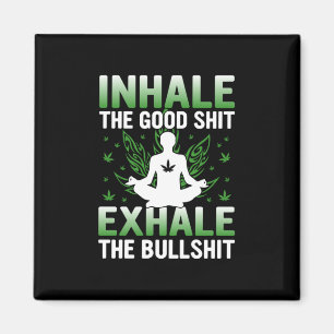 Imán Yoga Lover Inhalar yoga lo bueno