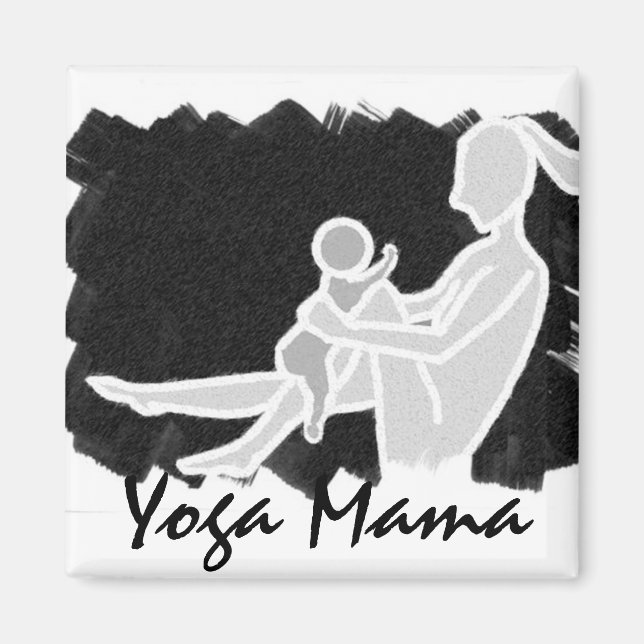 Imán Yoga Mama Magnet (Frente)