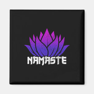 Imán Yoga Namaste Buda Flor de Loto Budismo Yogi Bud