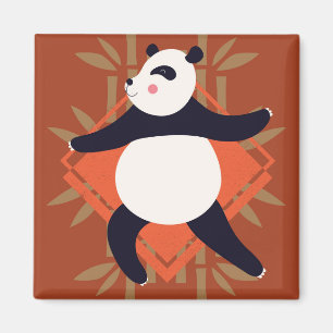 Imán Yoga Panda