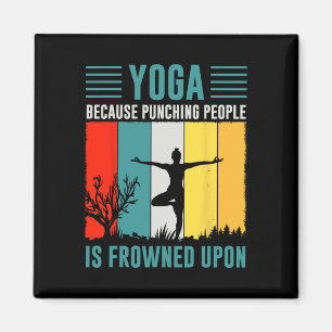 Imán Yoga porque golpear a la gente está mal visto