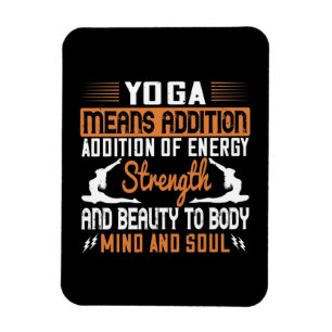 Imán Yoga Significa Adición De Mente Energética Y Alma