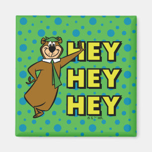 Imán Yogi Bear Hey Hey