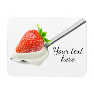 Imán Yogur de fresa