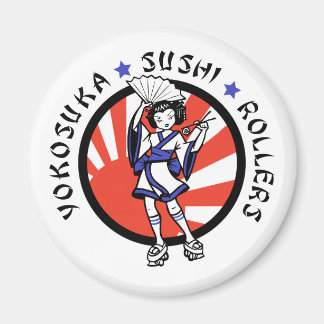 Imán Yokosuka Sushi Roller Magnet