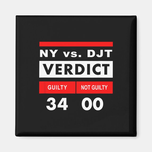 Imán York versus Donald Trump (culpable) 34 condes (Frente)