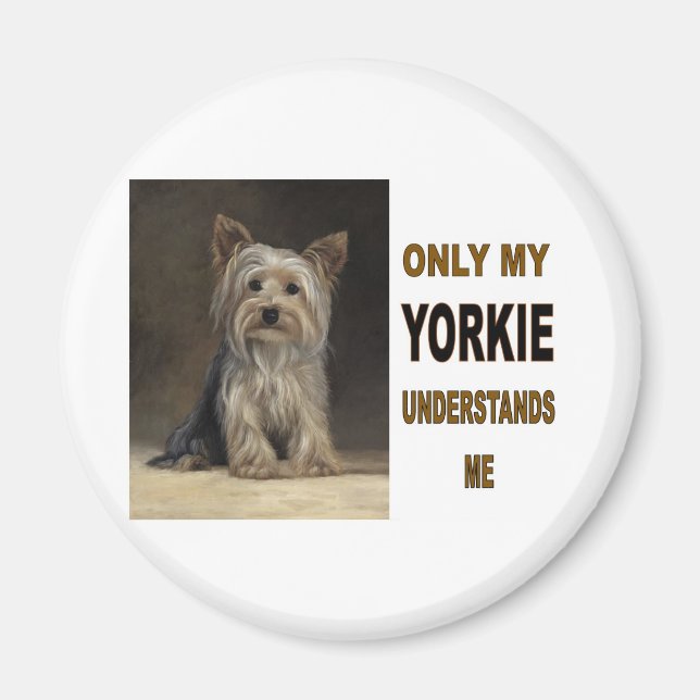 IMÁN YORKIE (Frente)