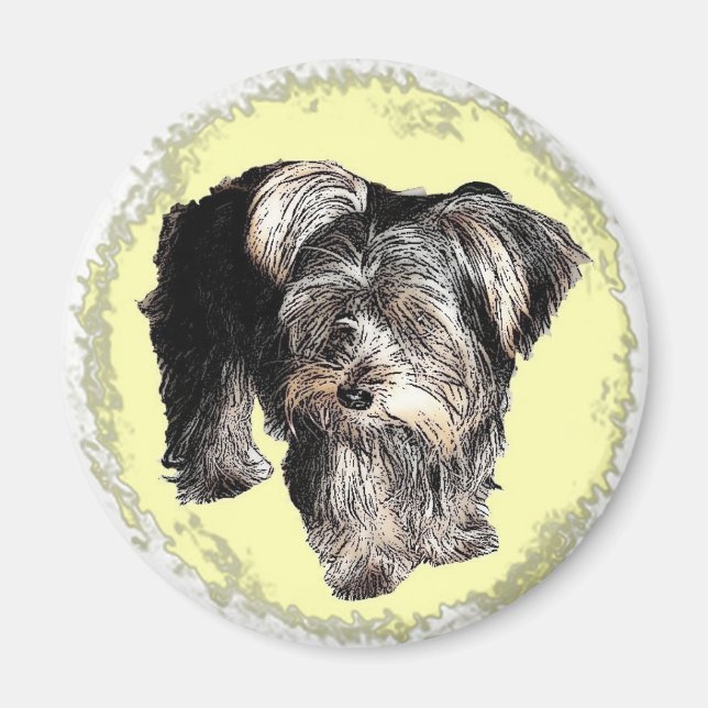 Imán Yorkie Magnet (Frente)