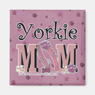 Imán Yorkie MOM