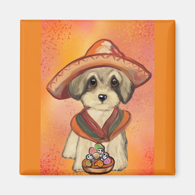 Imán Yorkie Poo (Frente)