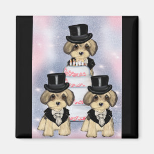 Imán Yorkie Poo