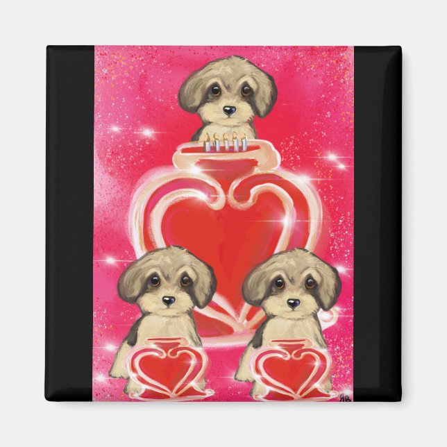Imán Yorkie Poo (Frente)