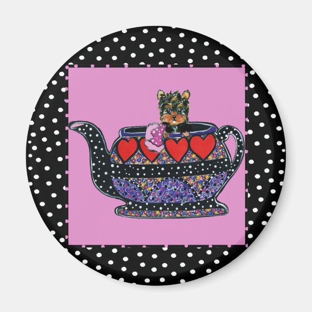 Imán Yorkie Poo (Frente)