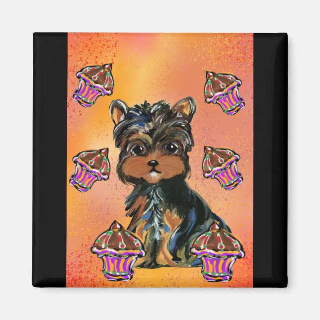 Imán Yorkie Poo (Frente)