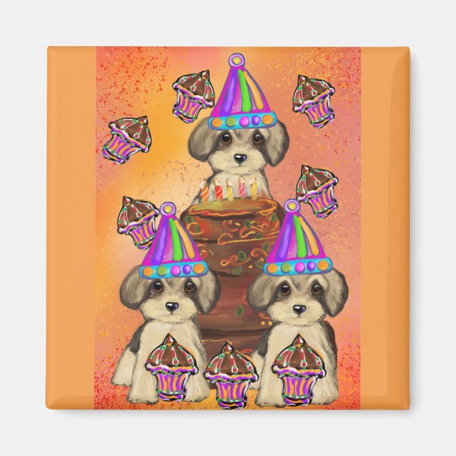 Imán Yorkie Poo (Frente)